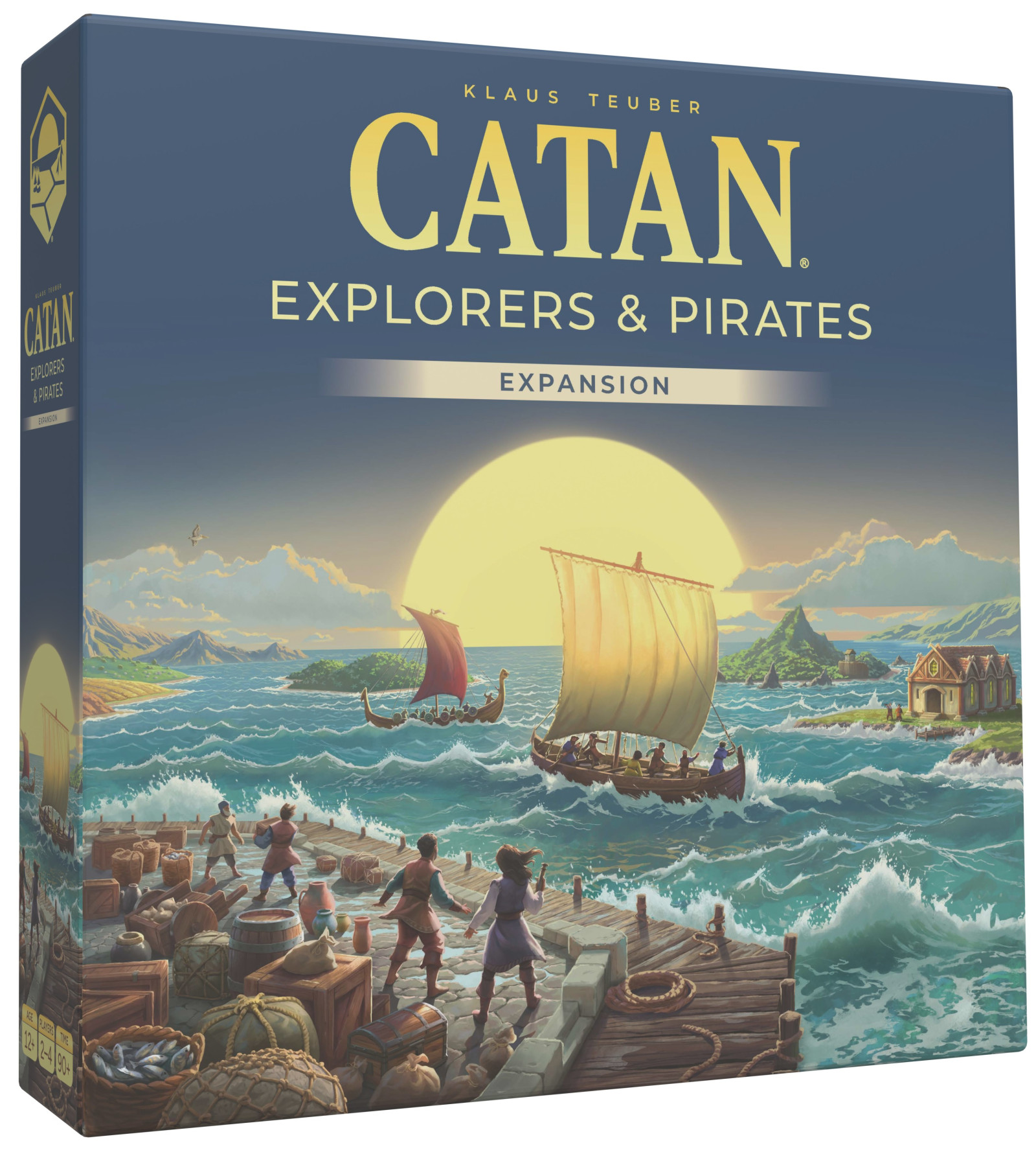 CATAN (6th Edition) : Explorers and Pirates Expansion
